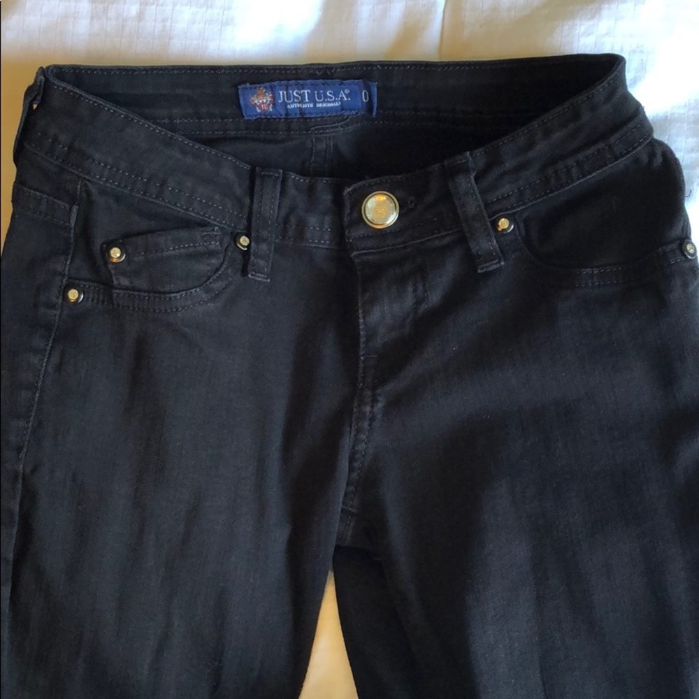Just USA black jeans